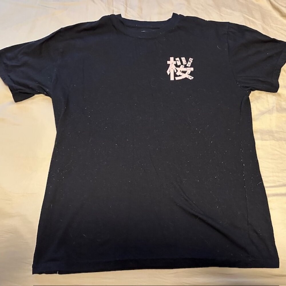 Hustle mens large Japanese short sleeve shirt